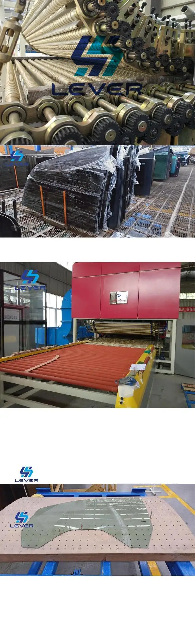 glass tempering plant layout