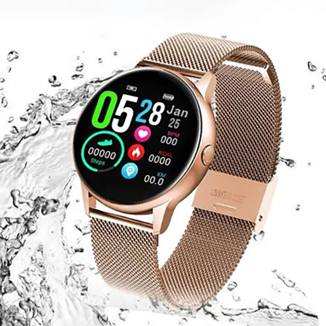 

Free shipping smartwatch DT88 sport watch for Android iOS Phones with Heart Rate Monitor Sleep Tracker Step Counter
