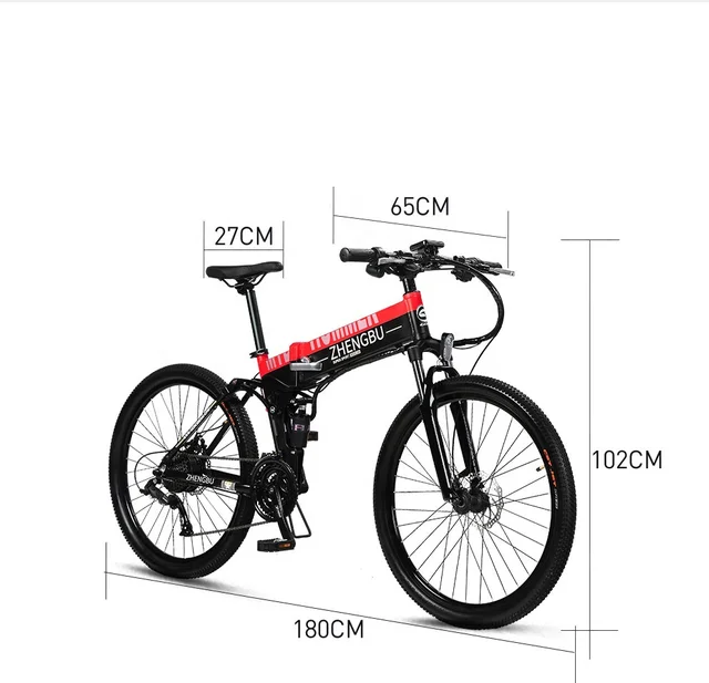 zhengbu electric folding bike