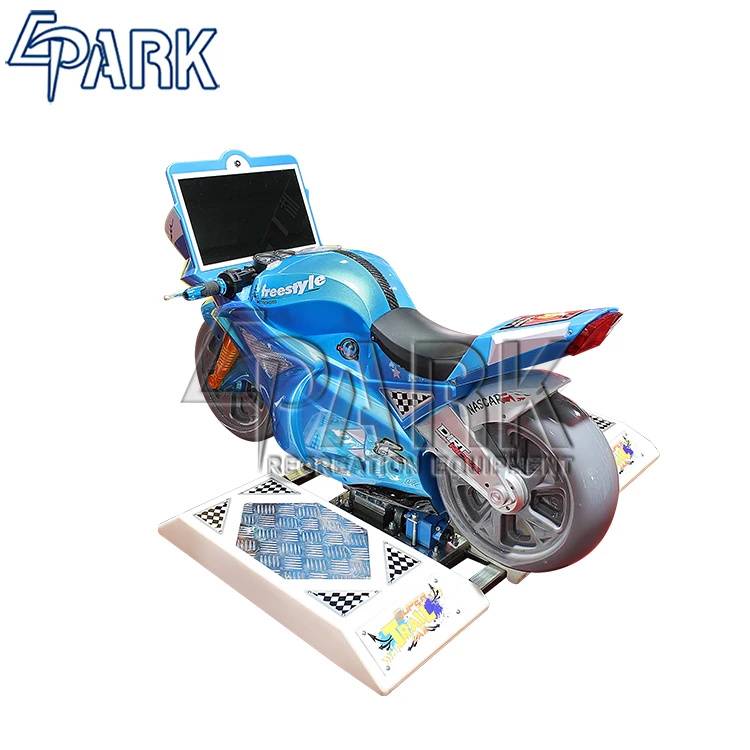 

Epark Super Bikes 22" Third Generation Ride Cheap Lottery Ticket Coin Operated Games Arcade Game Machine Kiddie Rides