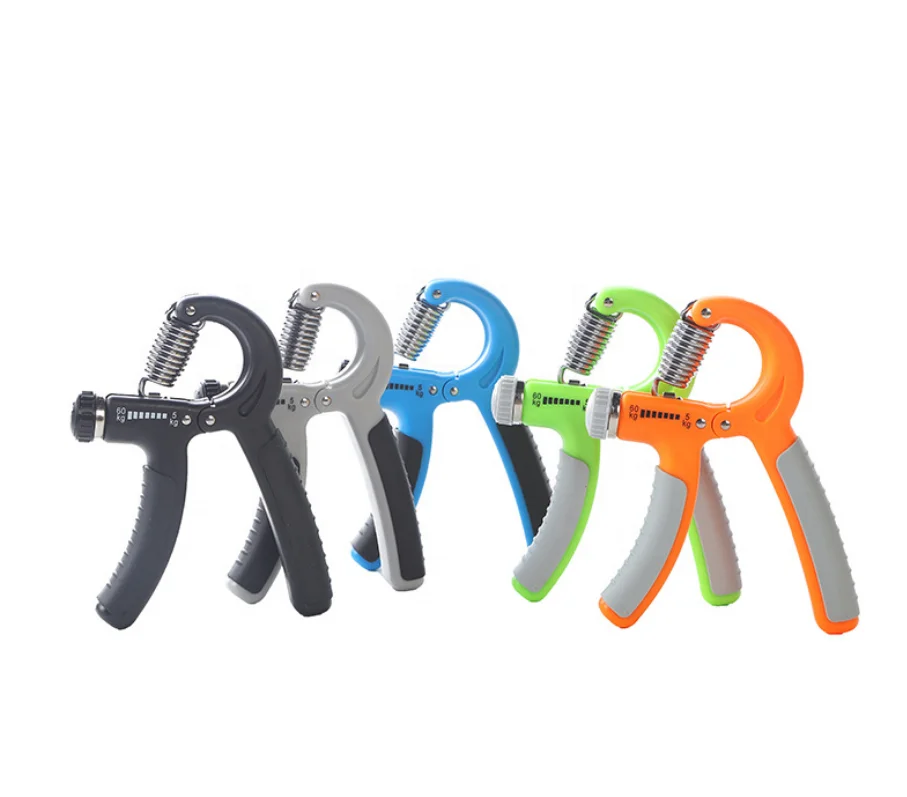 

ready to ship 5-60kg adjustable handle grip rehabilitation training Finger training hand grip, Customized color