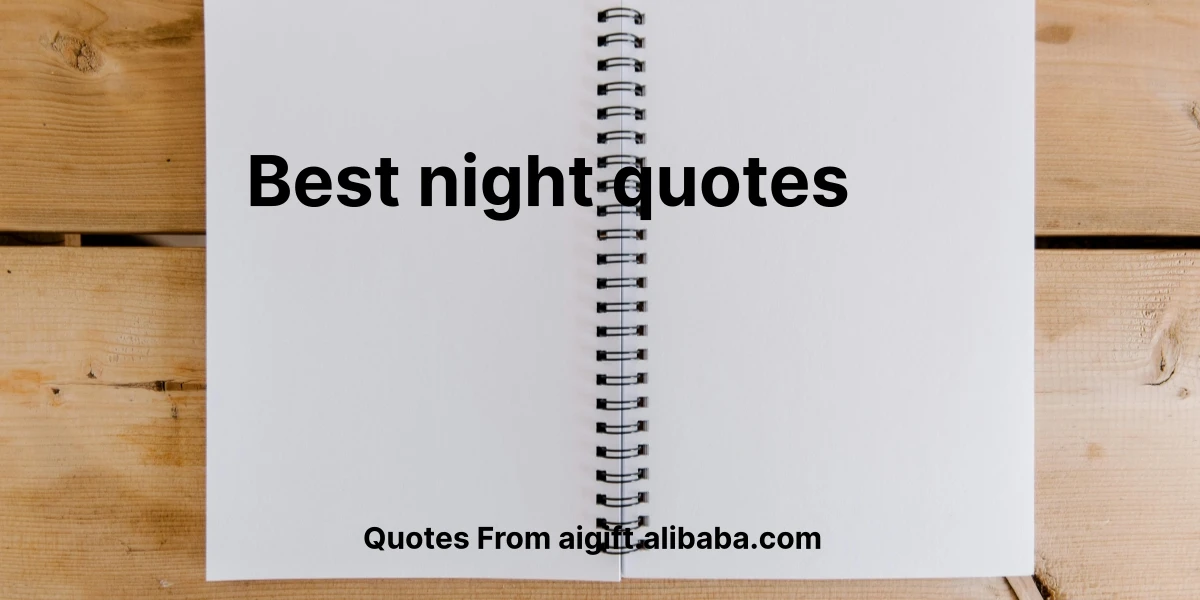 best night quotes