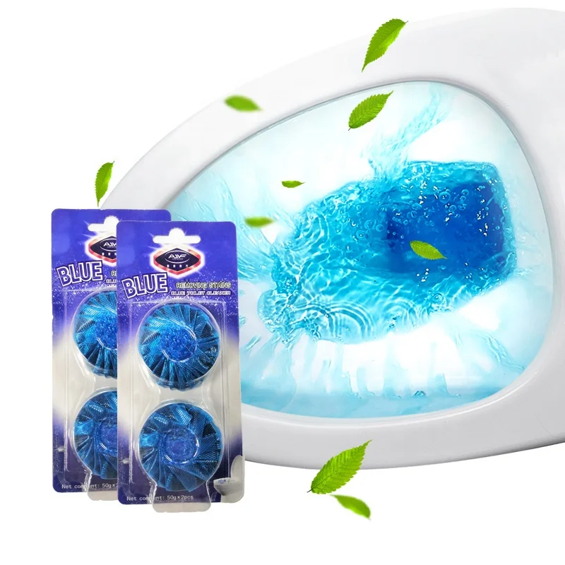 

2021 New Formula Blue Toilet Bowl Cleaning Blocks Toilet Cleaner For Bathroom