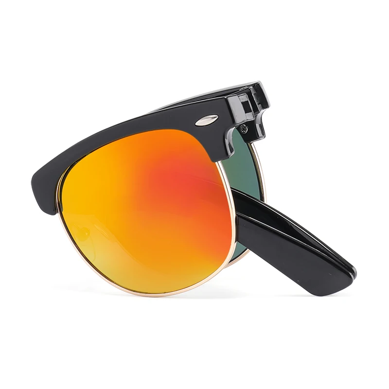 

2021 Top quality promotion stronger UV400 lens polarized sunglasses gafas de sol lentes plegables, 6 colors or customized