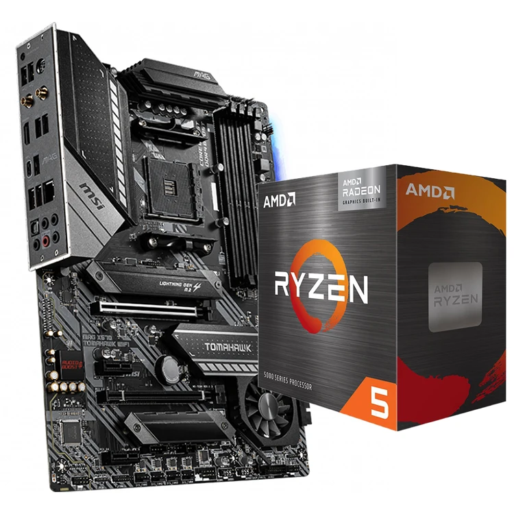 

MSI AMD MAG X570 TOMAHAWK WIFI Motherboard Supports 2nd & 3rd Gen AMD Ryzen/ Ryzen with Radeon Vega Graphics Socket AM4