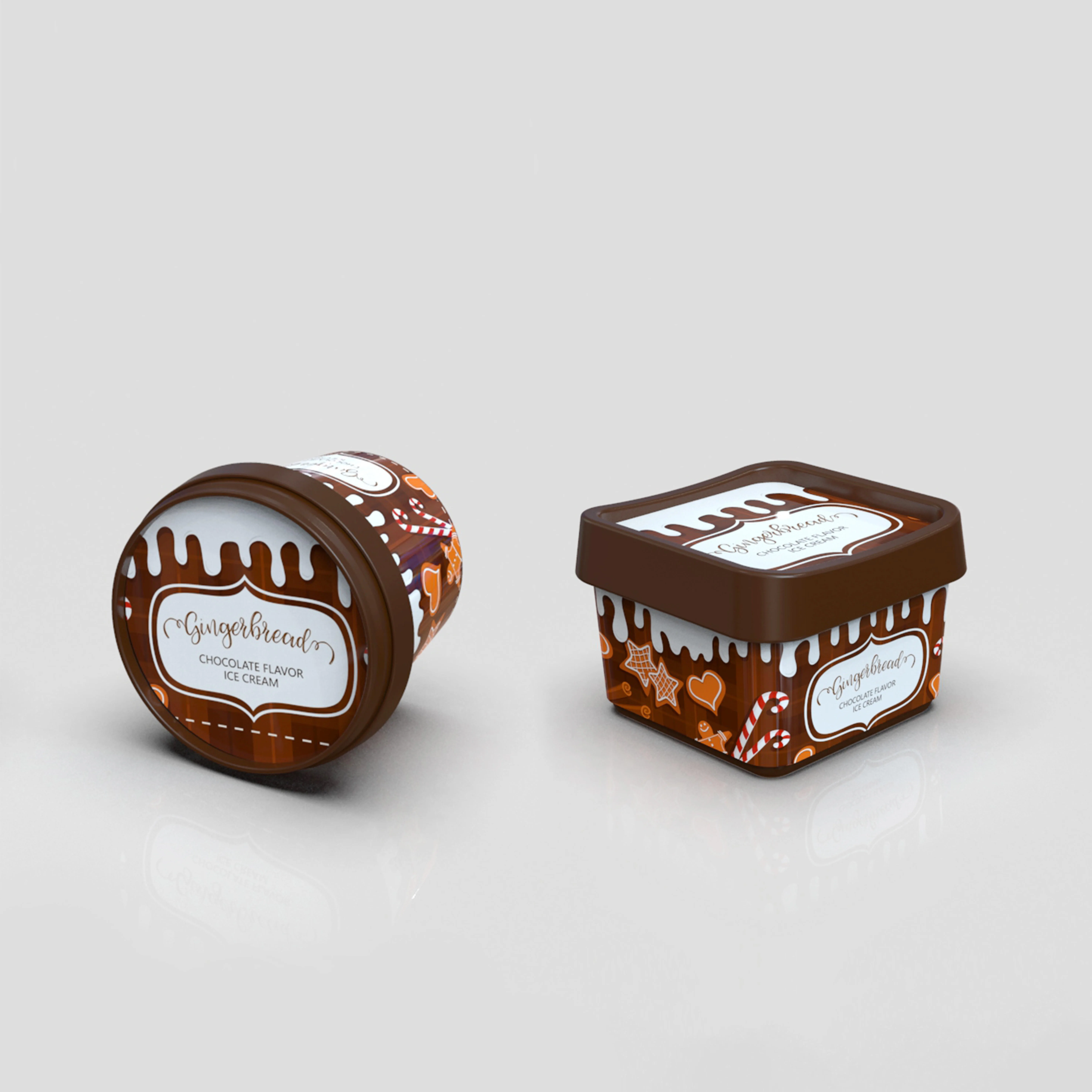 IML Ice Cream Container