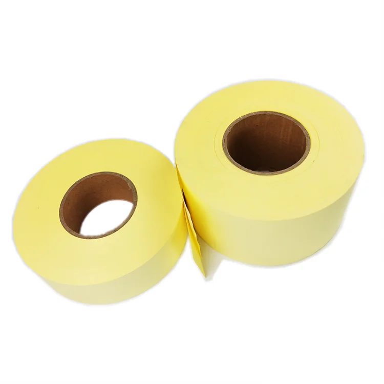 Yellow Silicon Coated Adhesive Paper Liner Buy Adhesive Paper Liner