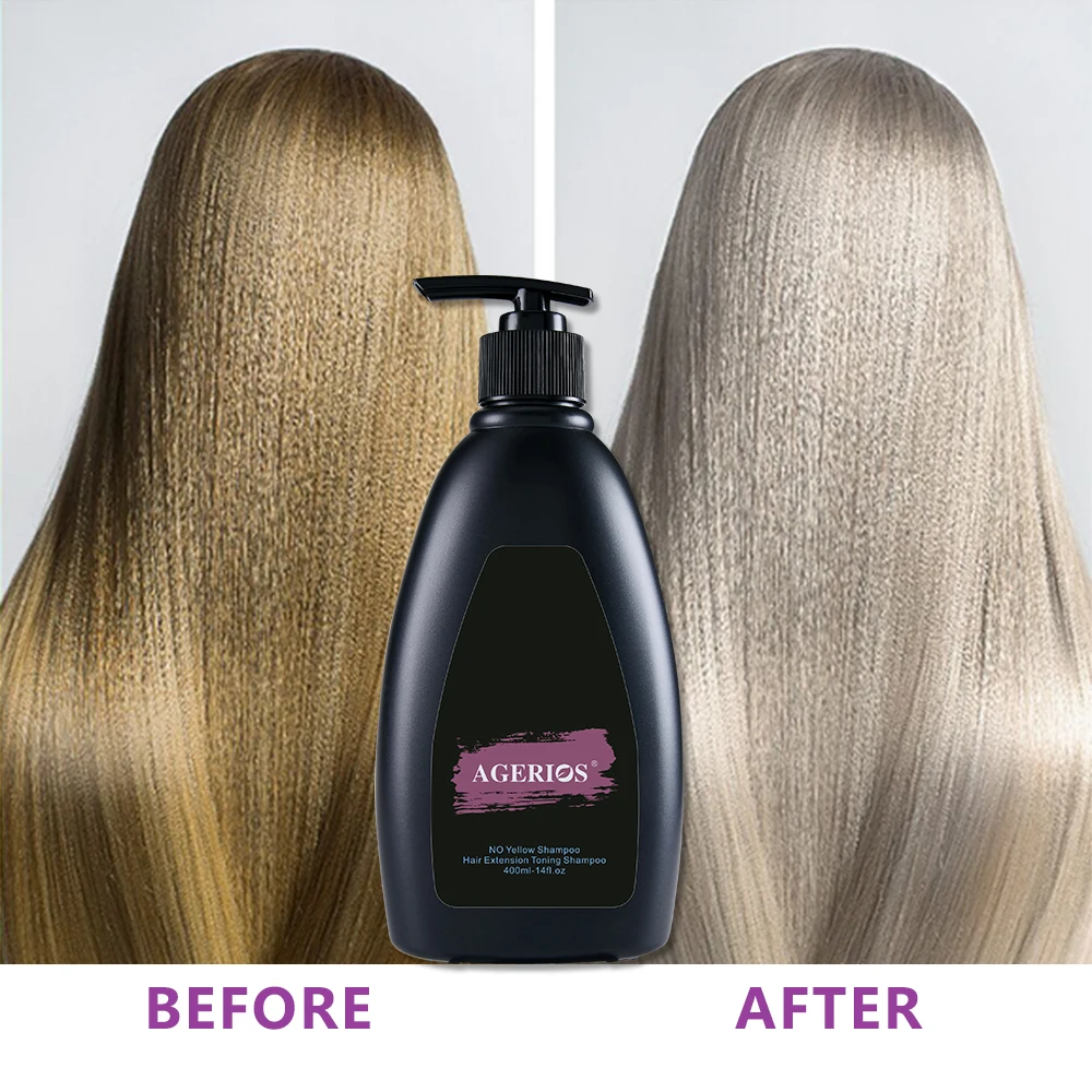 

Purple 2-in-1 Nourishing Shampoo Anti-Dandruff and Oil-Controlling Moisturizing with Coconut Oil for Blonde Hair