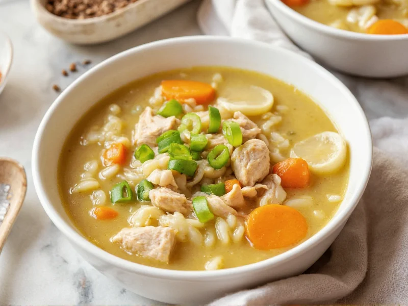 Simple Chicken and Rice Soup: Easy Homemade Recipe