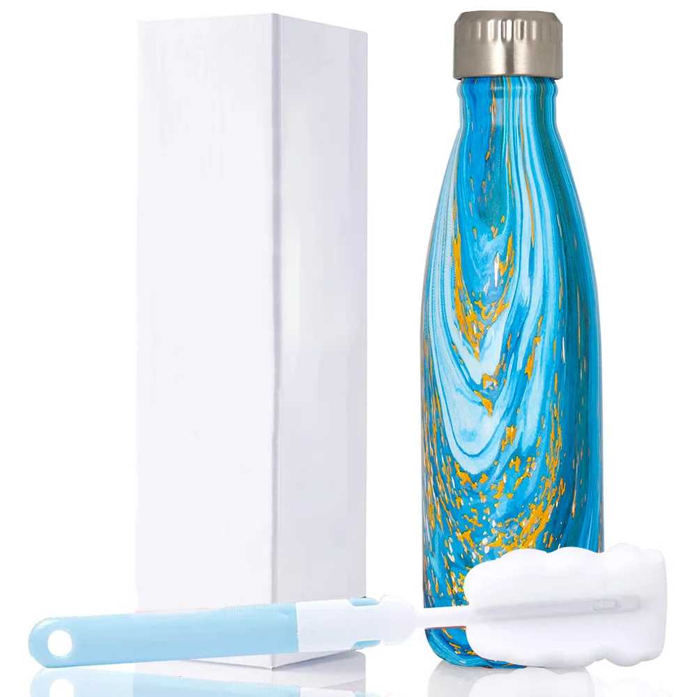 

Wholesale 304 stainless steel creative cola shape water bottle, Customized color