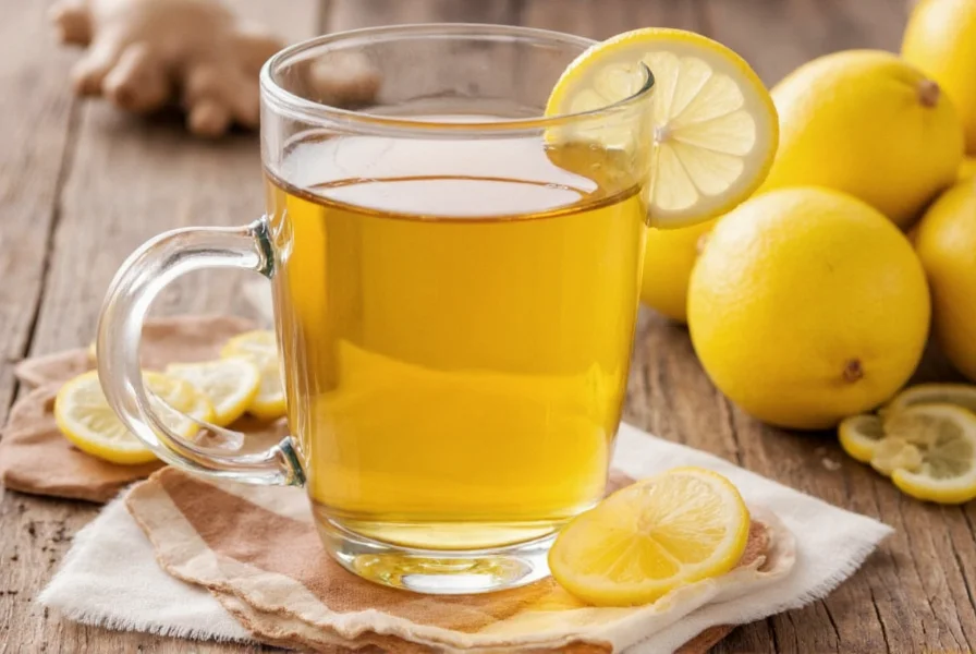 ginger lemon tea