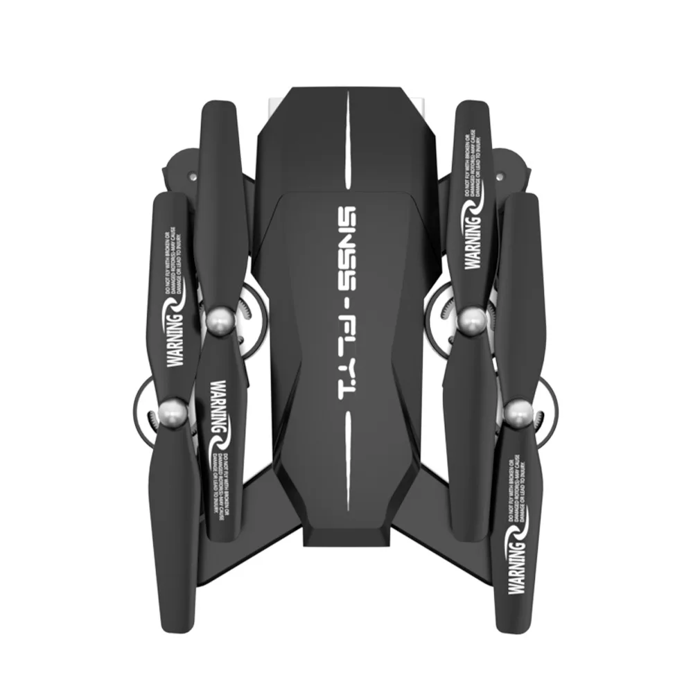 

New style 26 mins fly time Foldable RC drone control Wireless Optical flow positioning 4K camera A18 drone, Black