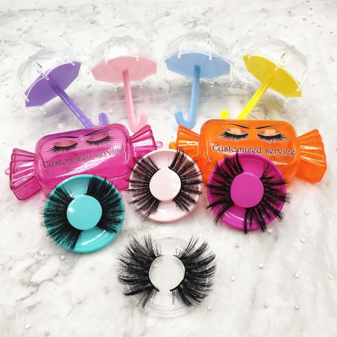 

Wholesale Top Quality Silk Eyelashes Thick 6D Faux Mink Lashes with Private Label Eyelash Packaging Box 3D Silk Eyelashes, Natural black
