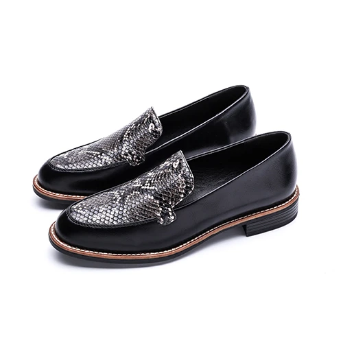 

Daily Life Black Casual Slip-on Fashion Women Flat Loafer Women's Shoes