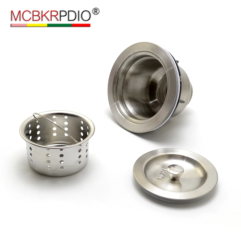 

MCBKRPDIO vegetable sewer stainless steel kitchen sink waste strainer