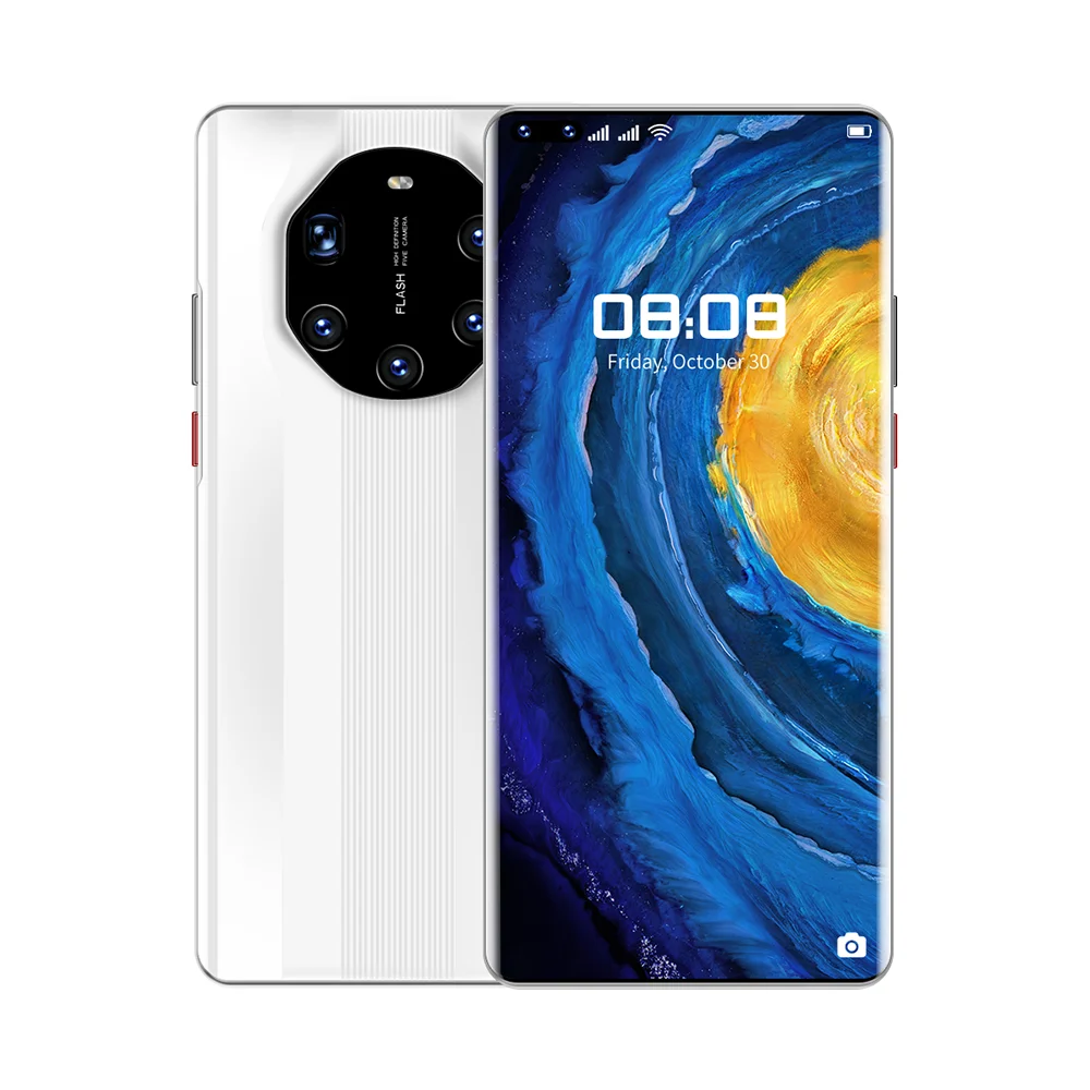 

Support OEM / ODM Mate40RS Fingerprint Unlock Smart Phone 7.2inch 5g Mobile Phones Original Smartphone