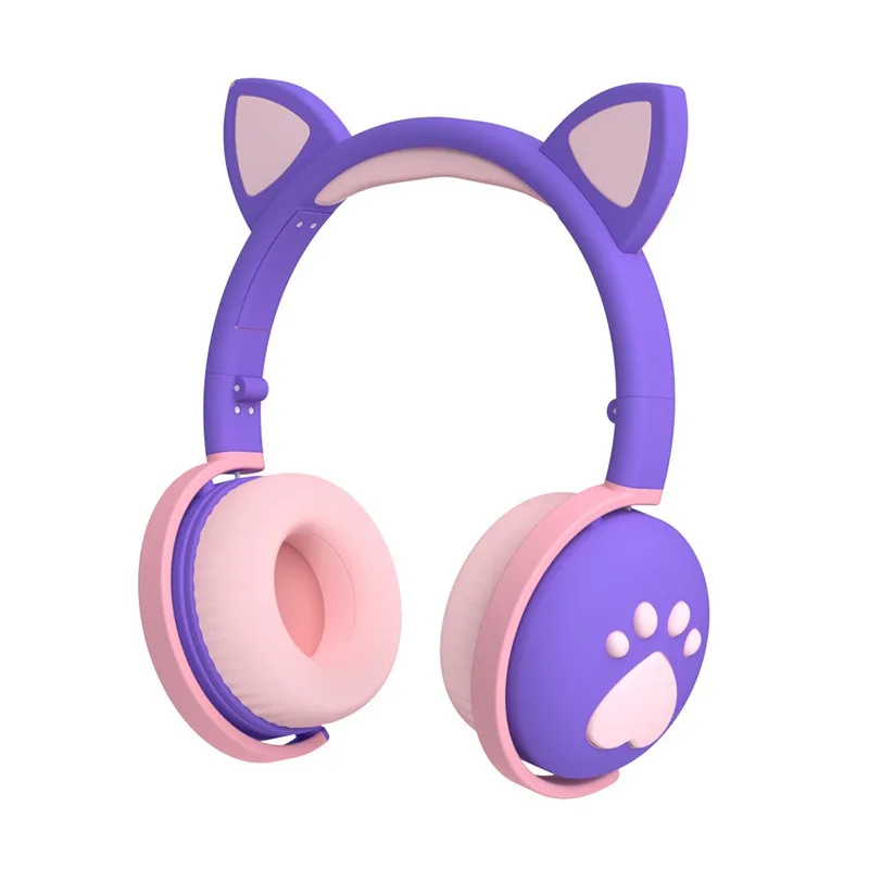

2020 new arrival China hot selling beatstudio headset noise cancelling gaming cat ears wireless bt earphone headphones, Accept customise