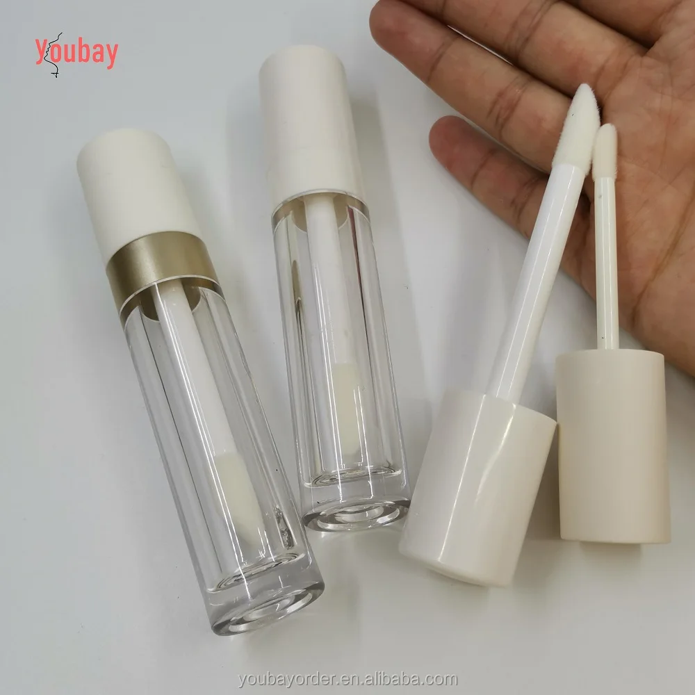 2020 New Trending Products 10 Ml White Lipgloss Tubes Big Wand,Big ...