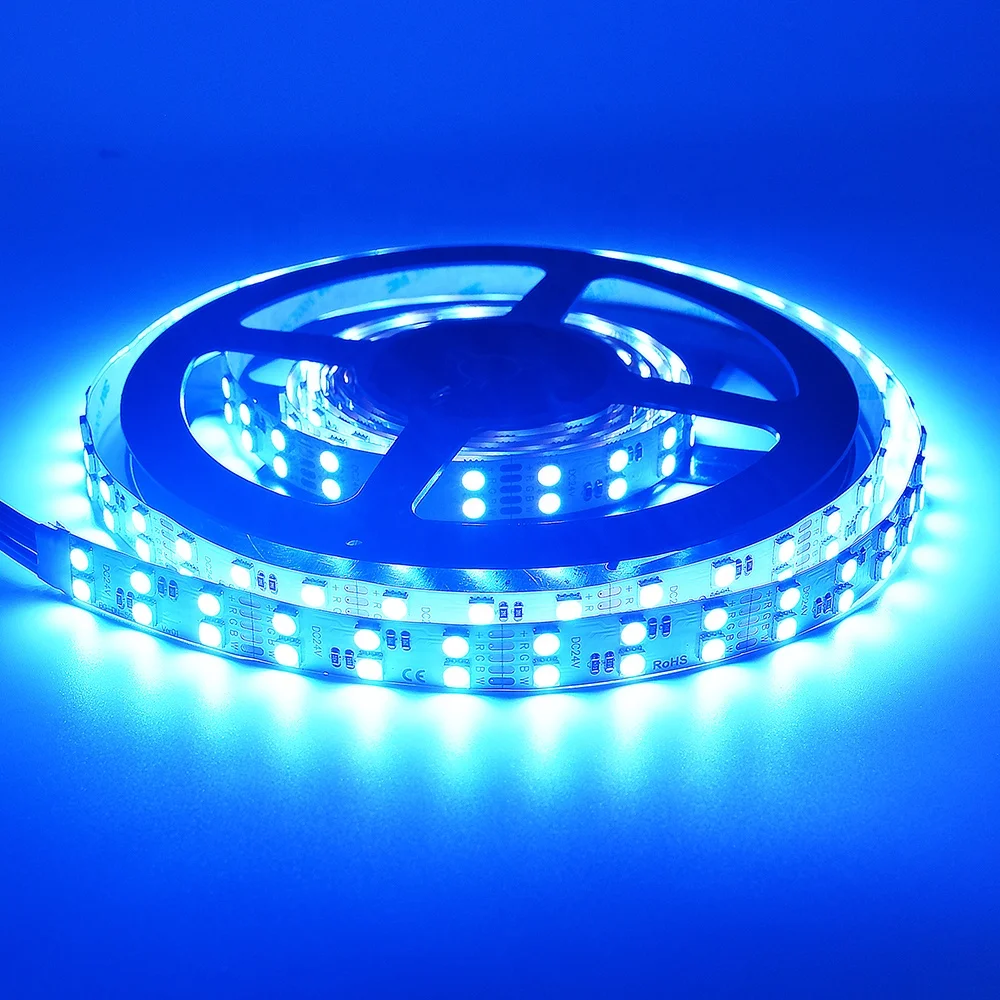 

RGBW LED Light Strip 15mm PCB DC24V SMD5050 4in1 RGBW For TV Backlight