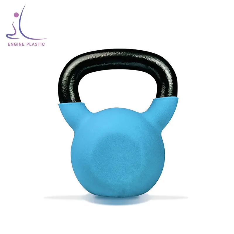 

Custom High Quality Fitness Logo cast iron competition adjustable kettlebell with plates, Custom color