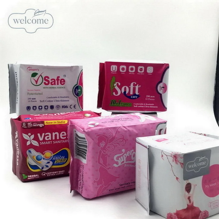 

Alibaba Welcome Me Time Private Label Intimate Care Ladies Tops Feminine Hygiene Disposable Pads Sanitary Pads Disposable Bags