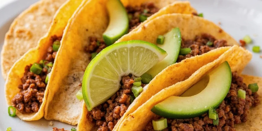 Final Tasty Taco with El Paso Seasoning