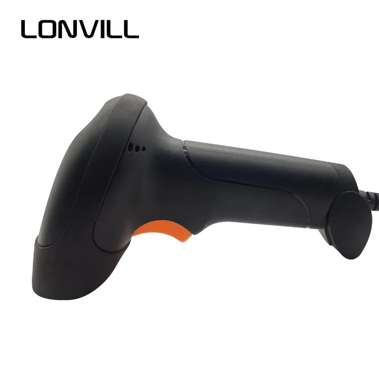 

Factory price handheld supermarket wired 5mil CCD bar code reader laser USB GS1 1d barcode scanner