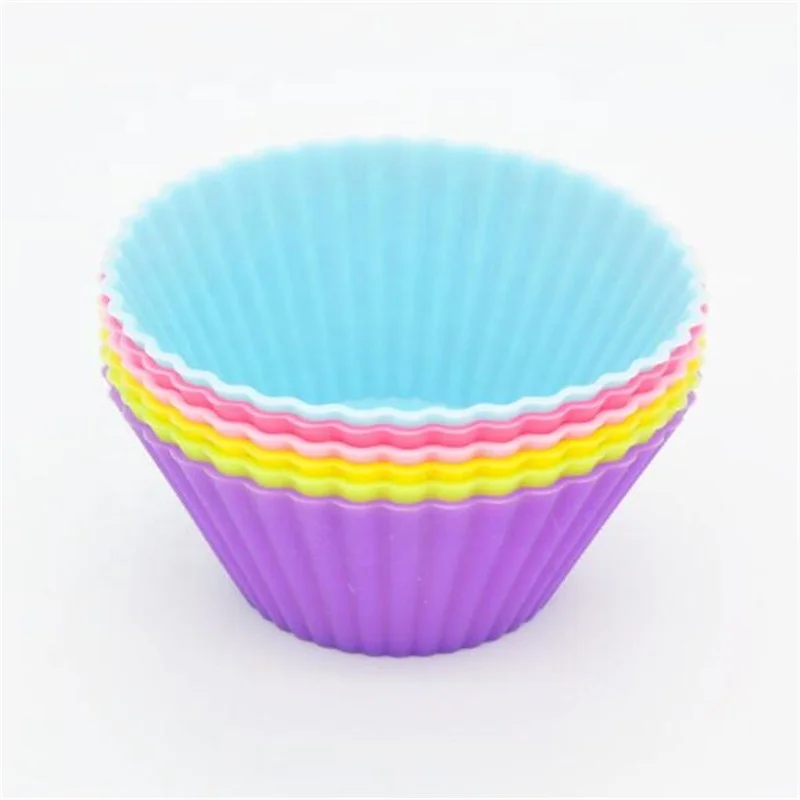 

3D Cake Cup Mould Silicone Muffin Cupcake Mold DIY Baking Tool Cake Decorating For Bakeware Baking Pastry Tools