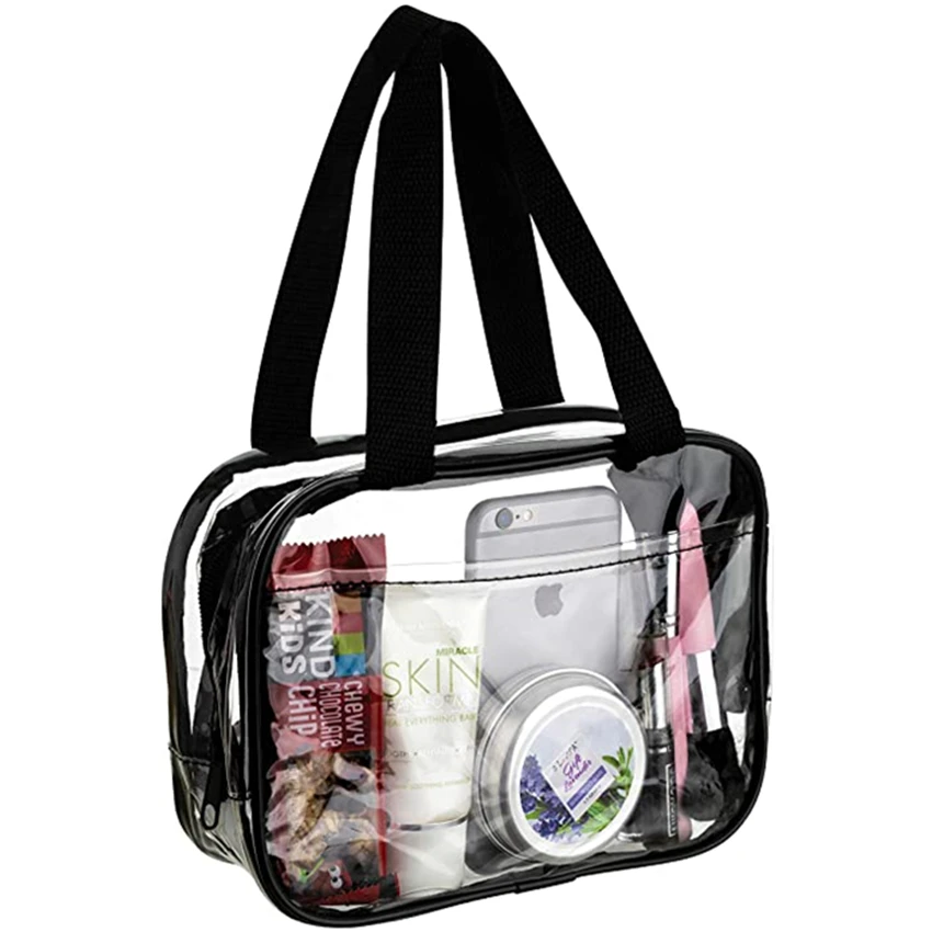 

Stadium Approved Sturdy Transparent Pocketbook Carry Bag