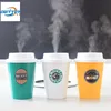 update design portable humidifier Ultrasonic Aroma Diffuser with coffee cup style