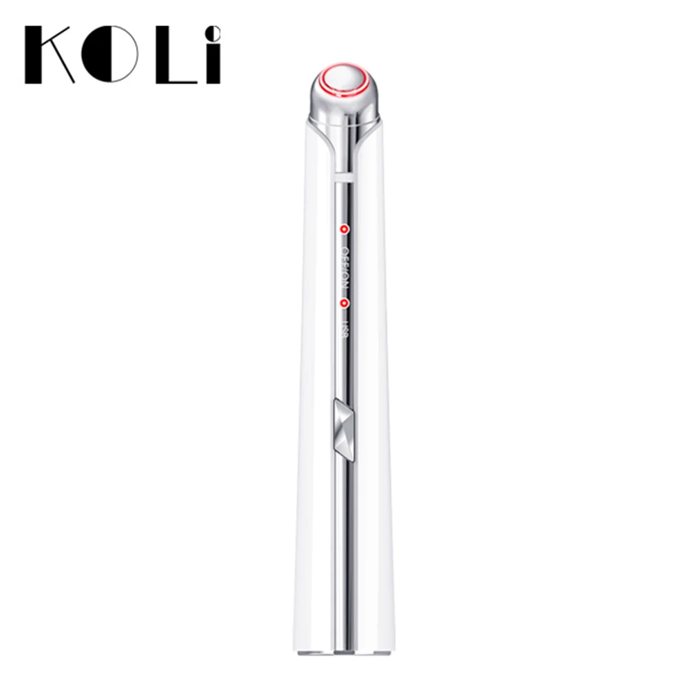 

Private Label Multi-Functional Beauty Equipment EMS thermal Lip Plumper Massager Device Portable eye massager pen