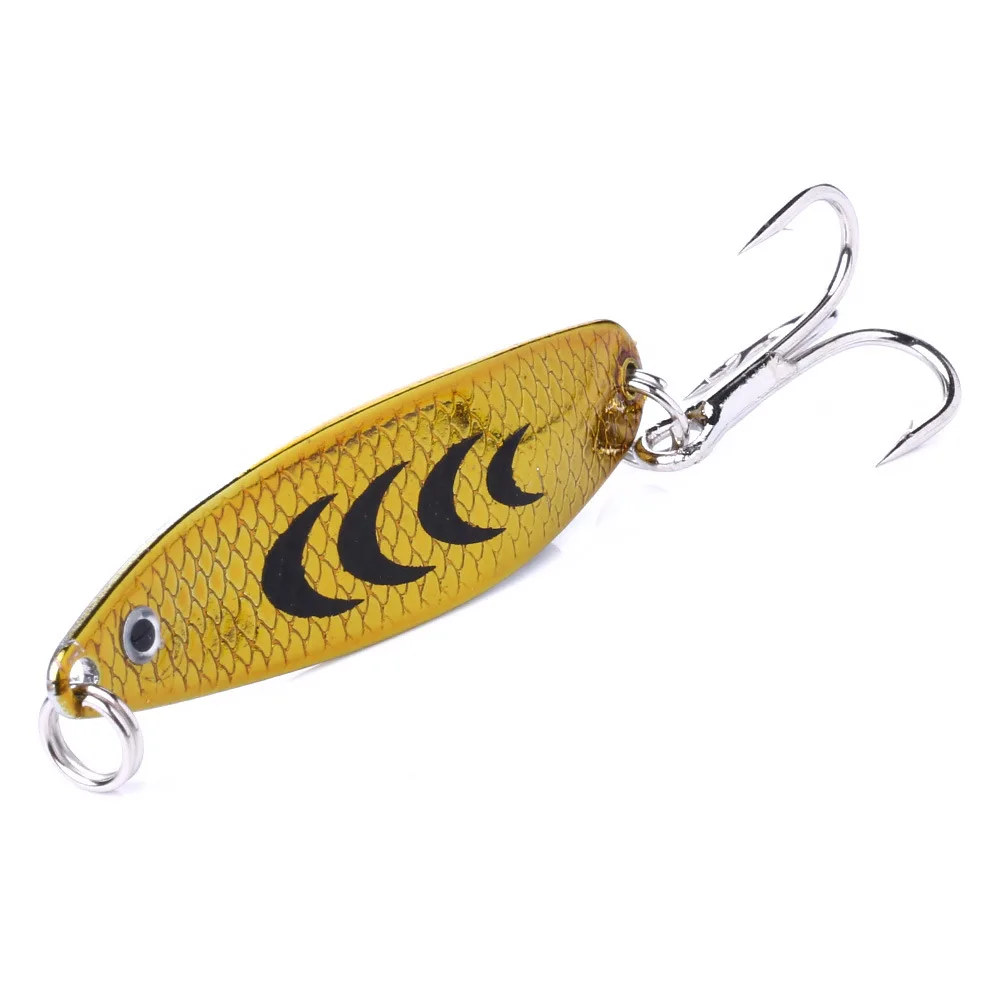 

Camouflage Metal Sequins 5cm 6.8g Glowing Fishing Sequined Bait Wholesale Angeln Leurre Peche Carpe Leurre Souple Leurres Set, 5colors