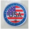 Factory Superior Quality Custom Logo Garment New Design Cheap Woven Adhesive Eye Patch Travel Patches