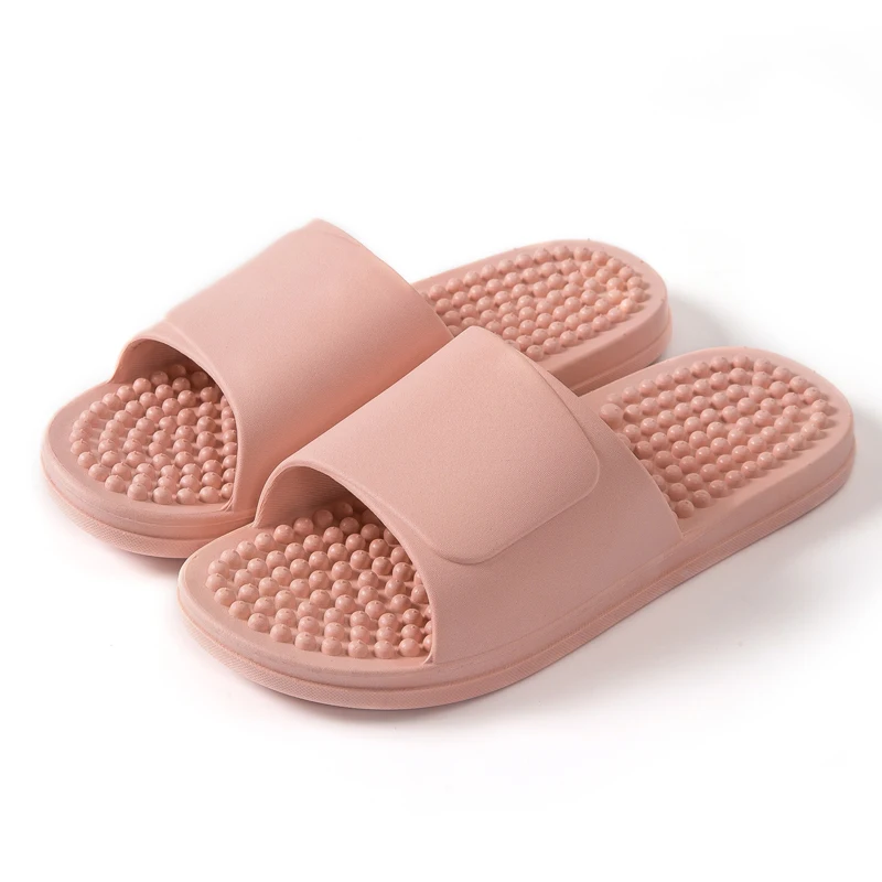 

Candy color summer massage slippers for men and women indoor bathroom non-slip sandals and slippers
