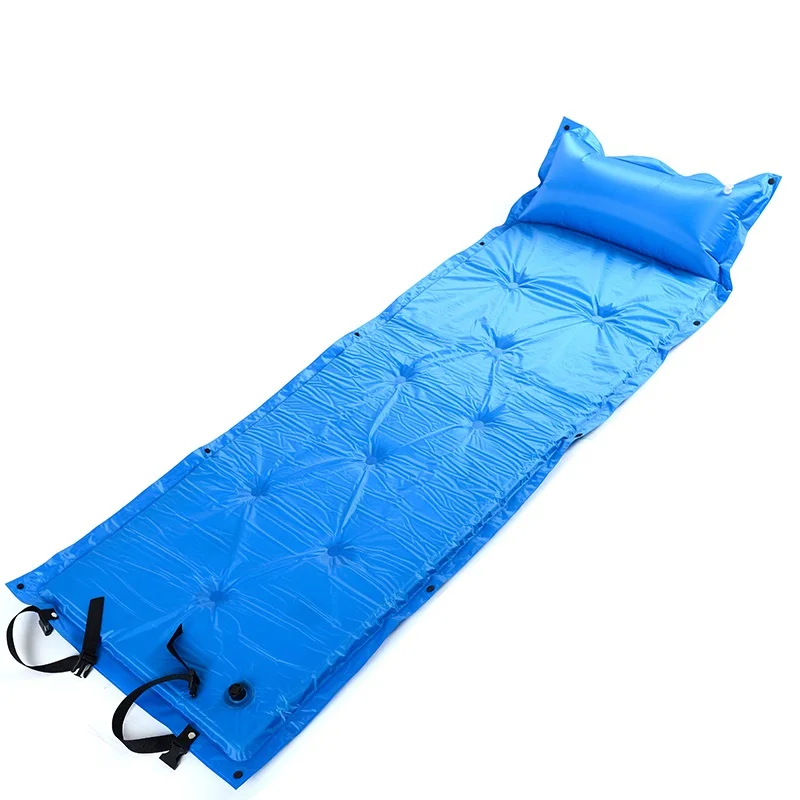 

Pongee  900g folding sleeping pad portable foam sleeping pad with Built-in Inflator Pump, Customized color