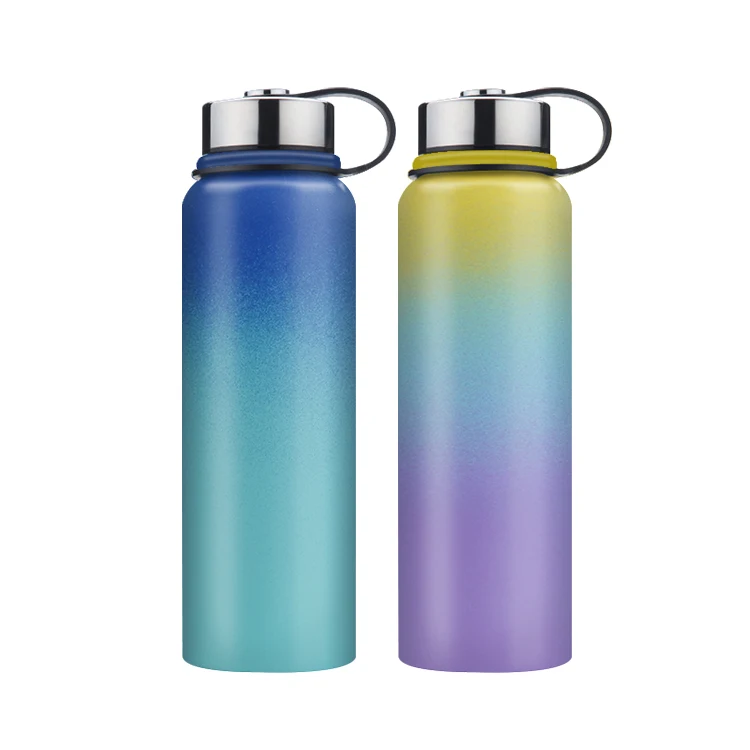

Hot Sell Sport Double Wall Vacuum Insulated Thermo Flask Metal Bottle With Handle