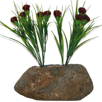 

Wholesale Cheap Small Outdoor Balcony Stone Flower Planter Pots