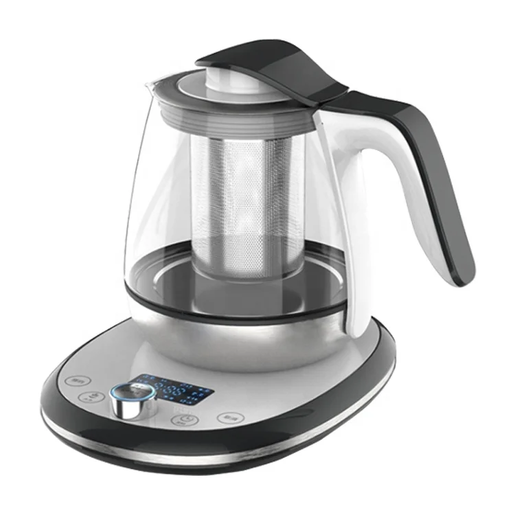 
Smart kitchen appliance intelligent mini glass cooker electric water tea kettle with longtime keep warm function 