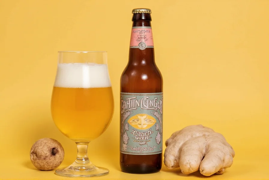 Fresh ginger root and brewing equipment for craft ginger beer