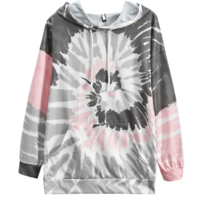 

New Arrival Fashion 100% Cotton Hoodie Tie-Dye Guarzipper Hoodies Unisex Best Price Yiwu Qunliang