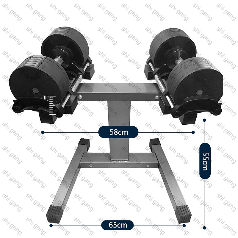 

IN STOCK Fitness Equipment Gym Weights Set Adjustable Dumbbell For Body Building Custom Dumbbell Adjustable hantel, As pictures