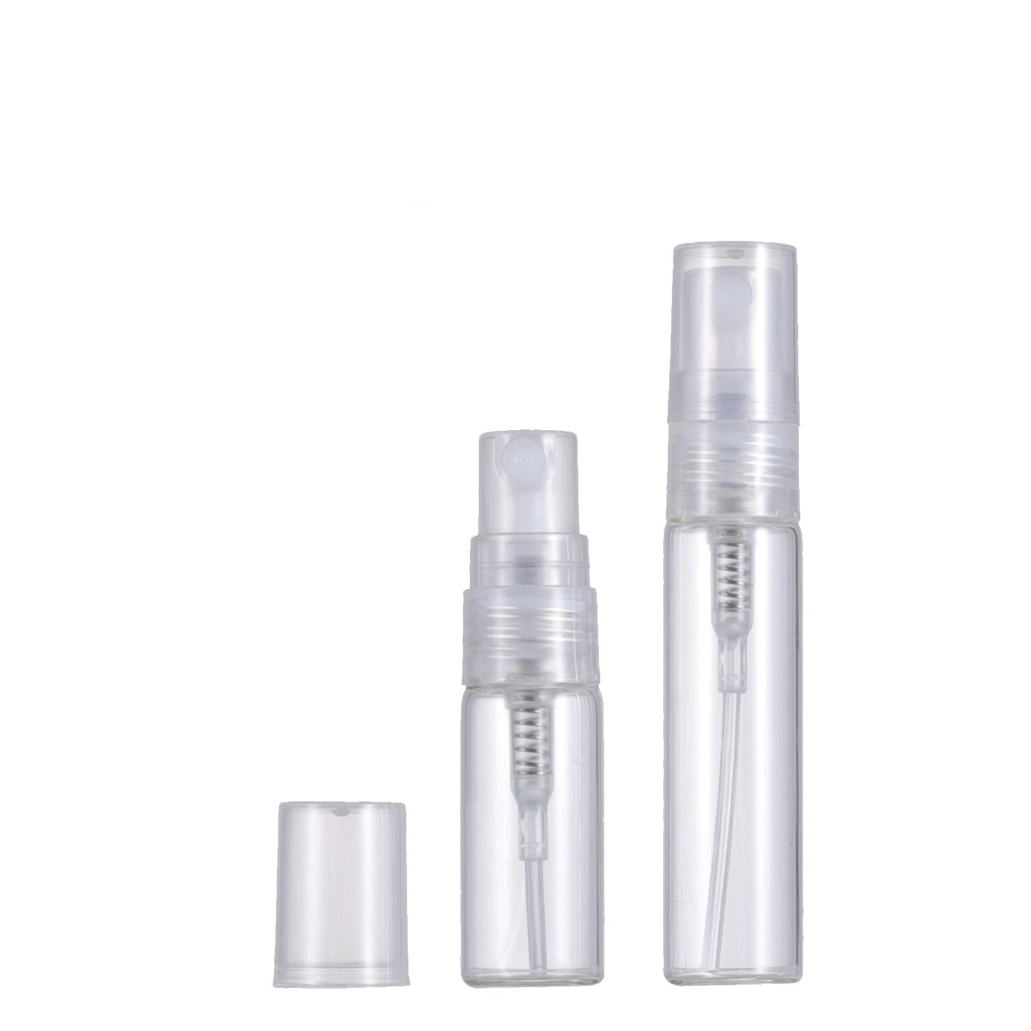 

1ml 2ml 3ml 10ml mini empty perfume tester sample 2ml perfume oil decant glass spray bottle