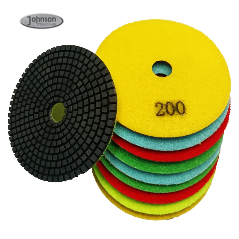 

3inch 75mm wet diamond polishing pads with 3mm thickness