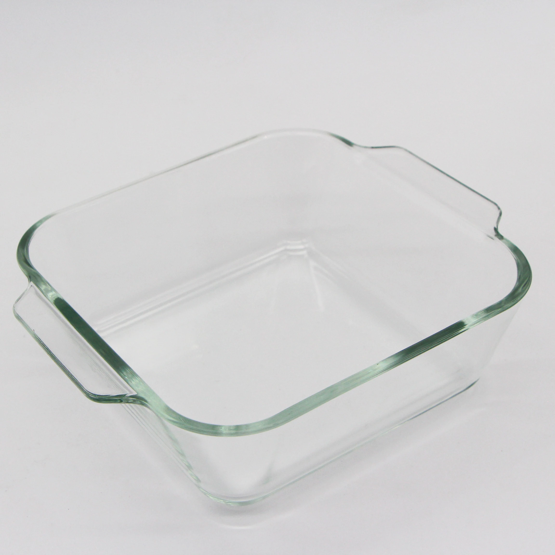 Square Oval Rectangular High Borosilicate Glass Baking Dish Glass Pan ...