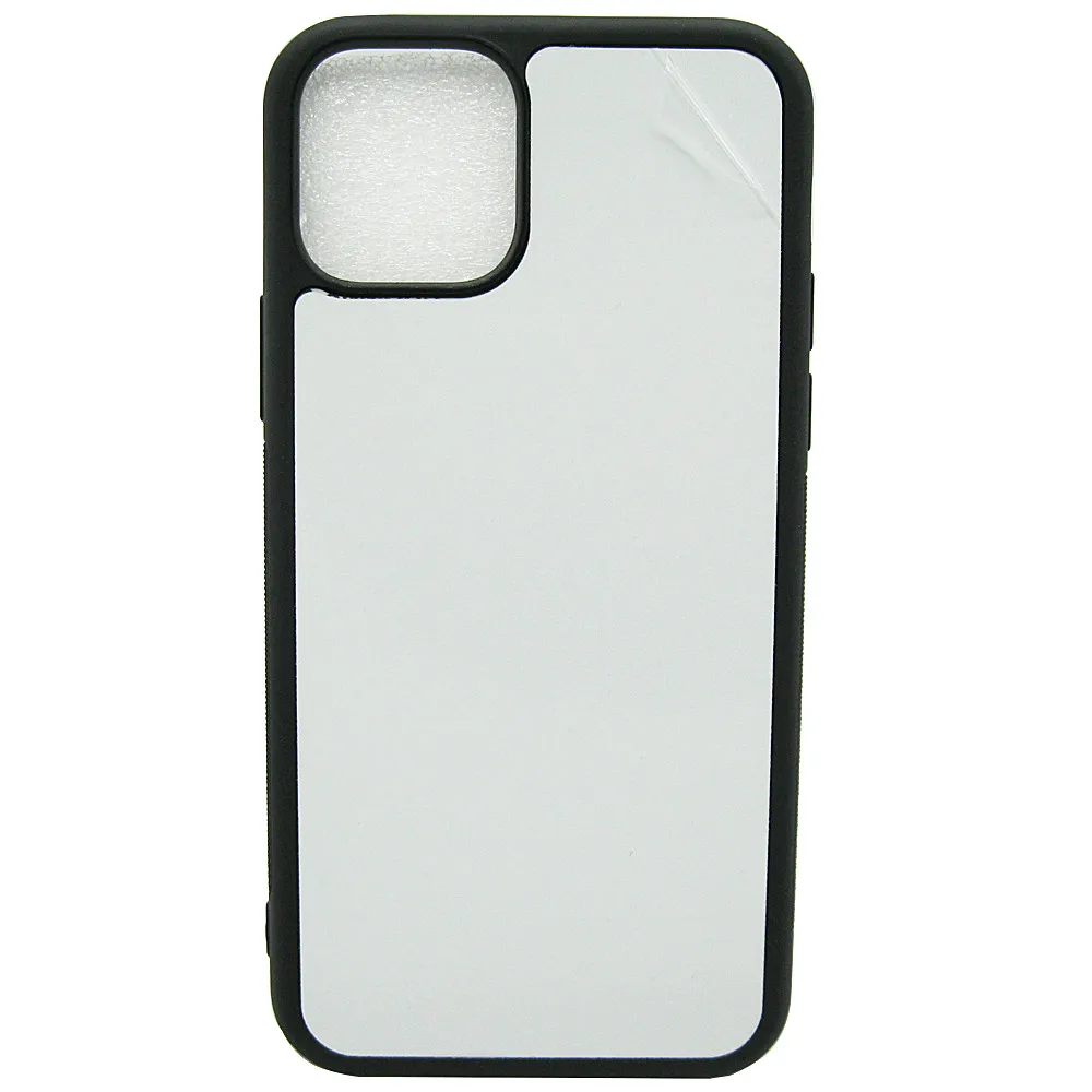 

Hot selling TPU+PC 2d sublimation blank phone case with inserts for iphone case