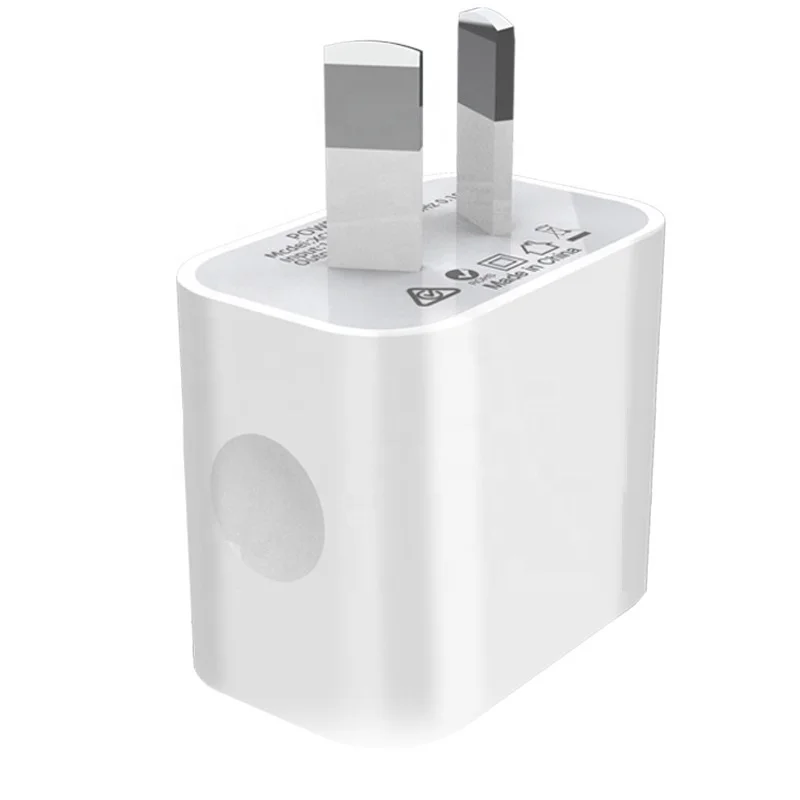 

Small 5V 1A Eu US AU Wall Charger Ac Home Travel Power Adapter For samsung htc android phone, White