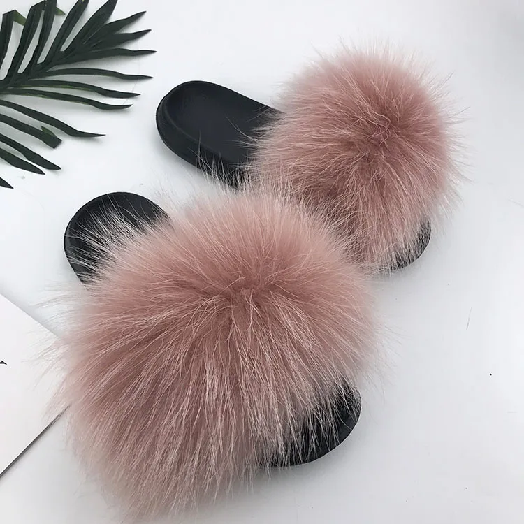 

Newest slippers Fur Slippers Wholesale With High Click, 42 colors