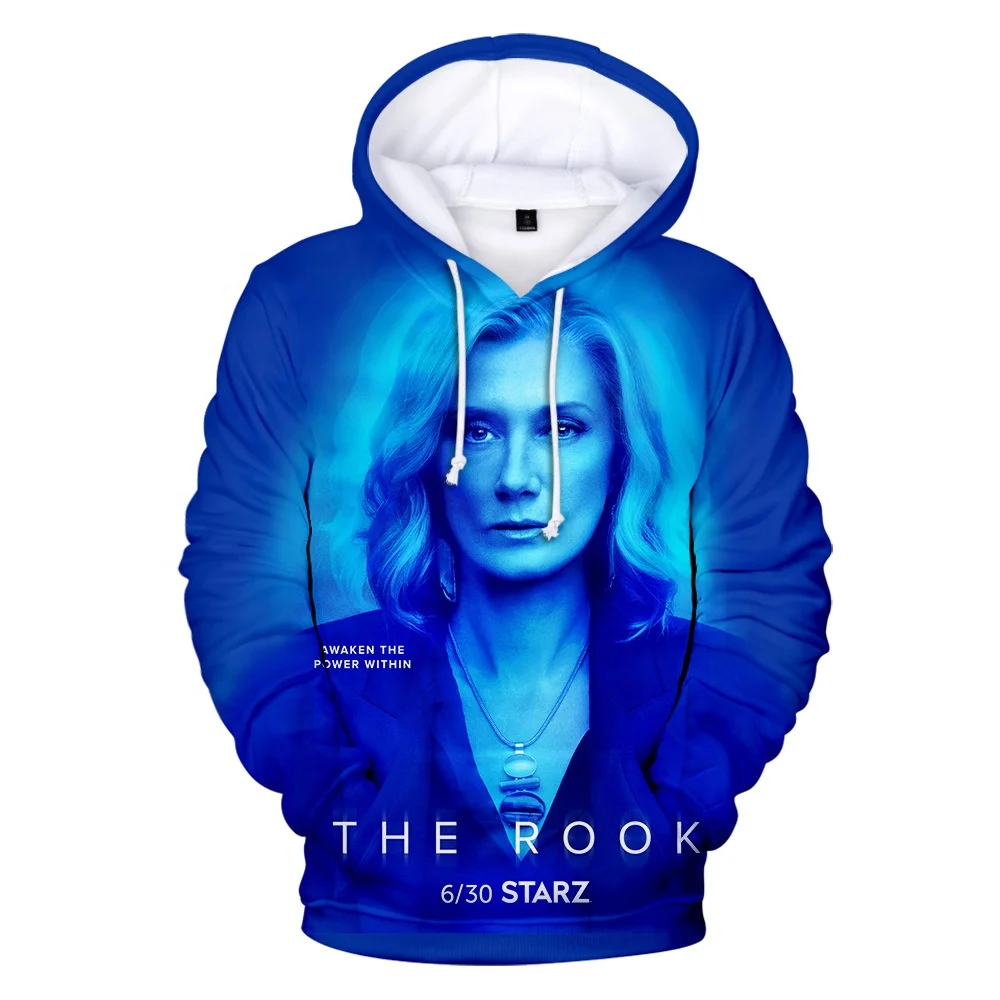 

2021 New designs hot sale 3d printed The Rook hoodie wholesale printed TV series The Rook stock sweatshirt hoodie factory, Csutomized