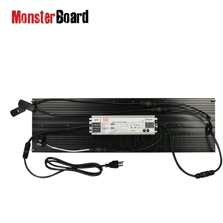 Lm301h+cree xpe 660nm+cree ir+lg uv monster board for 420 growers/ led grow light hlg 240 aria