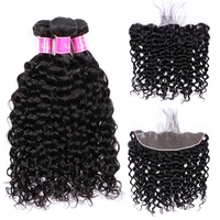 

Brazilian Human Hair Bundles with Frontal Water Wave Human Hair Bundles with Frontal Human Hair Bundles for Sale